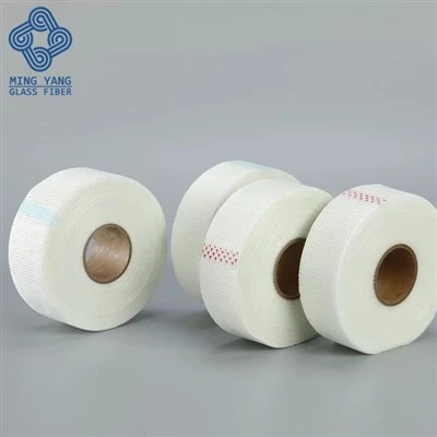 Fibra tal-ħġieġ li jwaħħal waħdu Drywall Joint Mesh Tape għat-tiswija ta 'xquq 65g